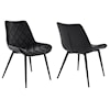 Armen Living Loralie Set of 2 Side Chairs