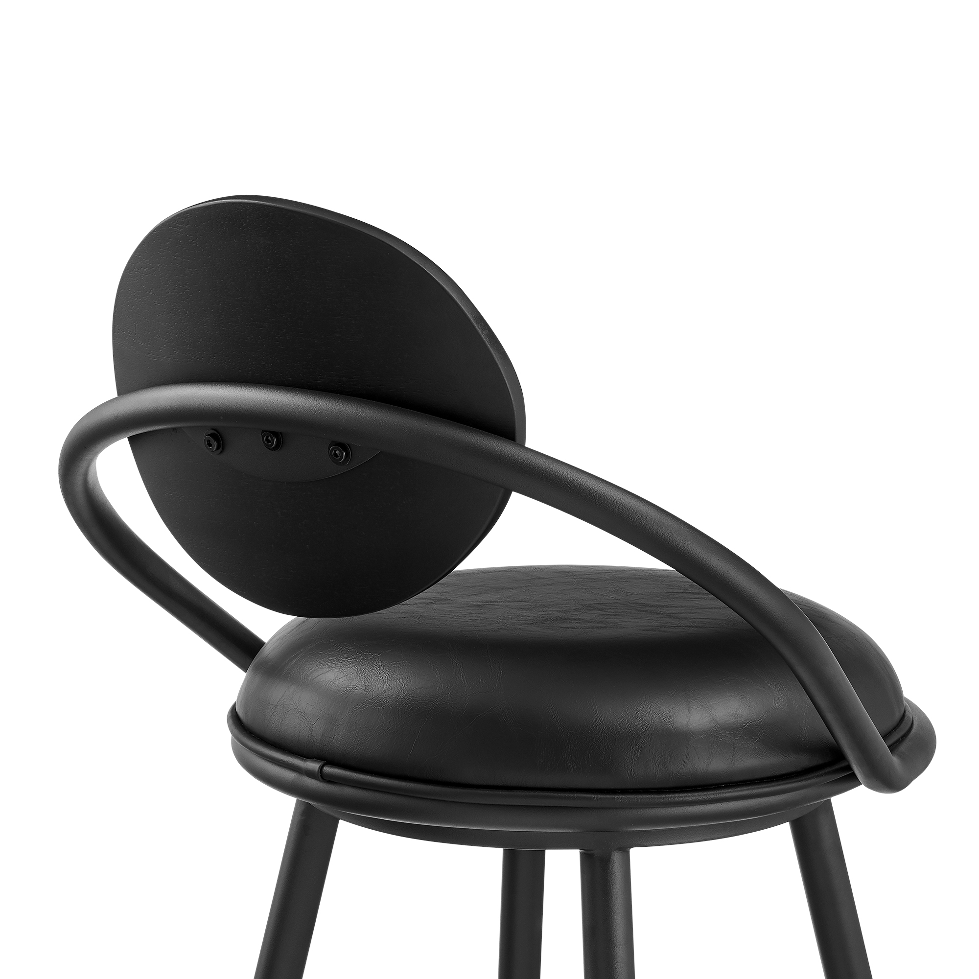 Armen Living Carnation Swivel Counter Stool