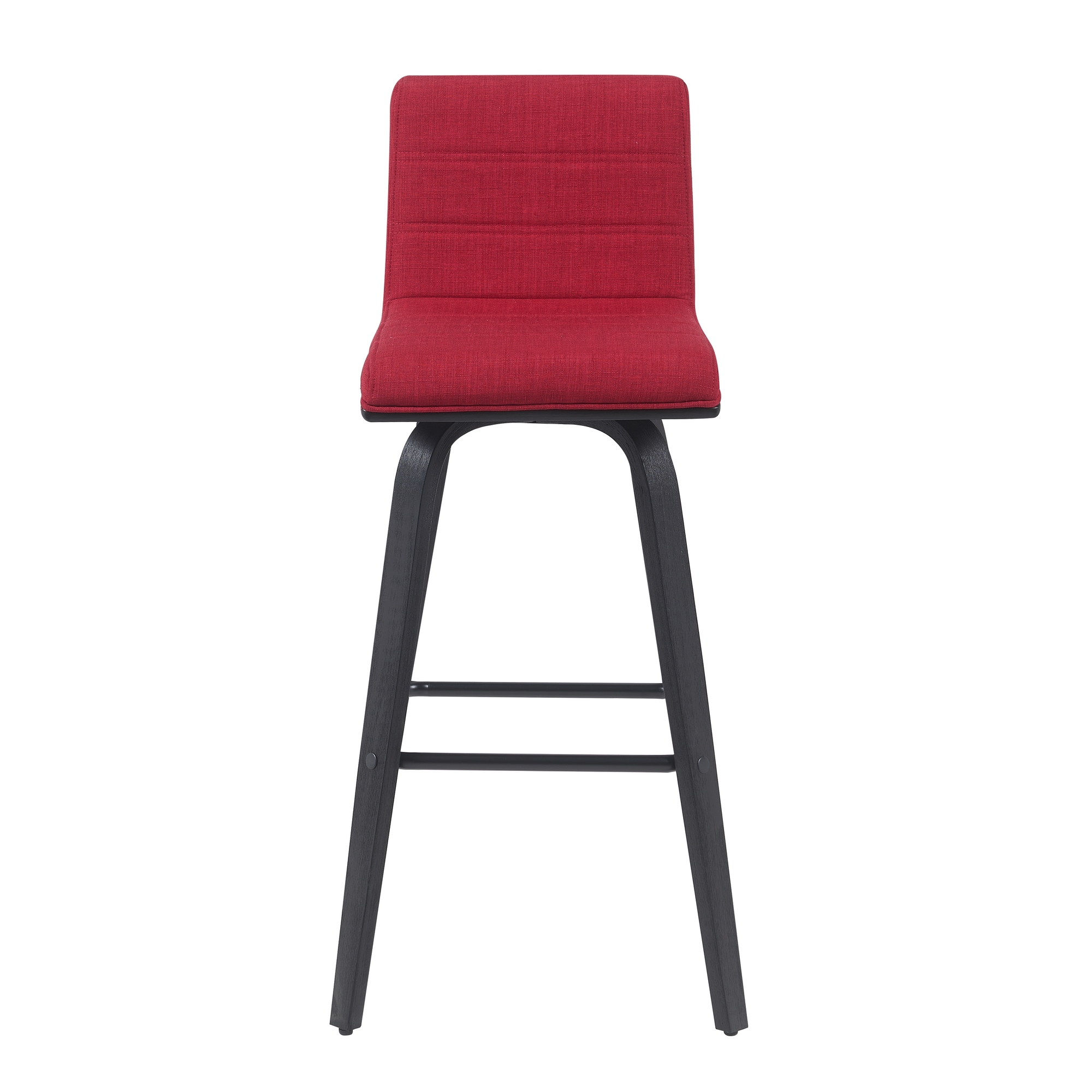 Armen Living Vienna Upholstered Swivel Barstool