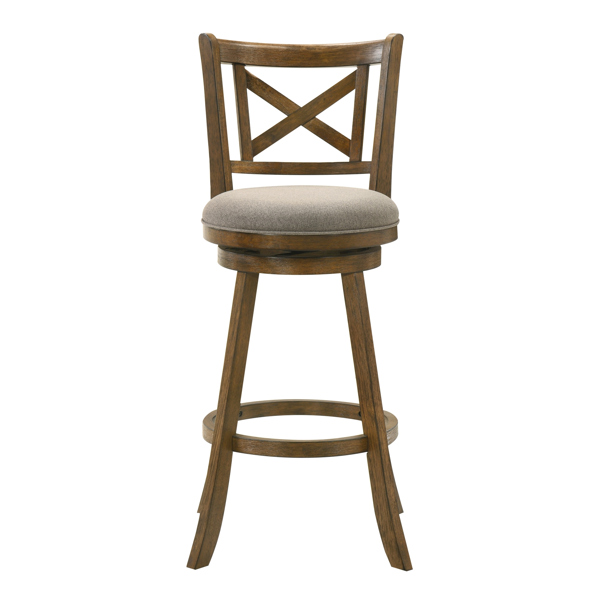 Armen Living Kodi X-Back Swivel Barstool