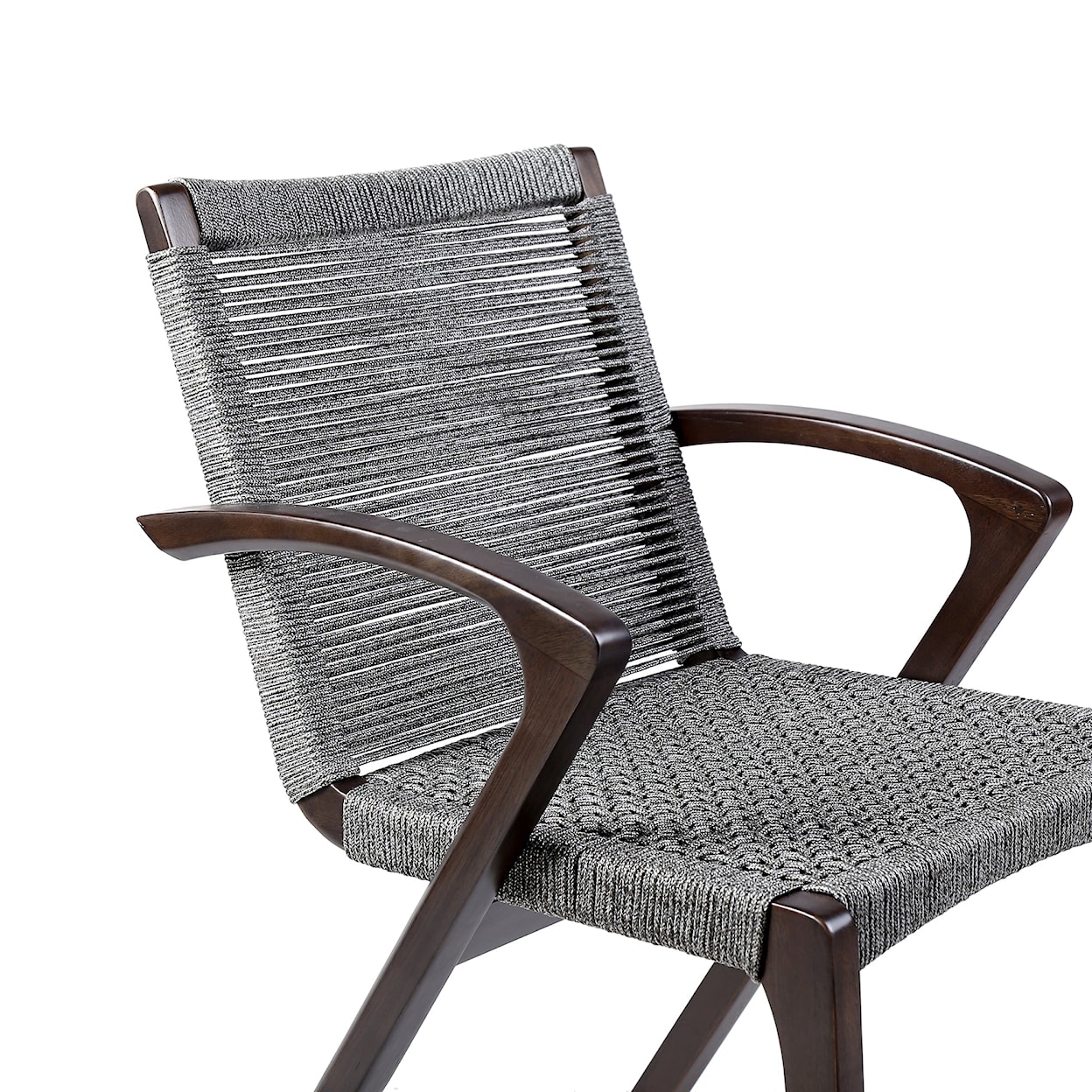 Armen Living Nabila Set of 2 Outdoor Arm Chairs
