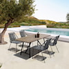 Armen Living Koala / Clip Outdoor Dining Set