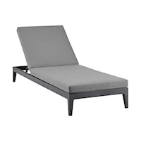 Contemporary Outdoor Patio Adjustable Chaise Lounge Chair