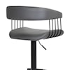 Armen Living Calista Adjustable Stool