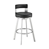 Armen Living Lynof Swivel Bar Stool