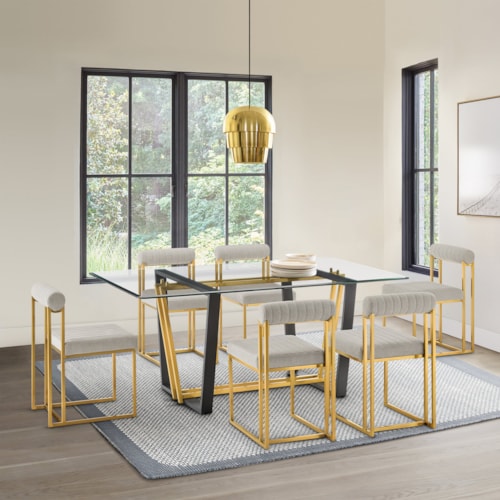 Modern 7-Piece Dining Set