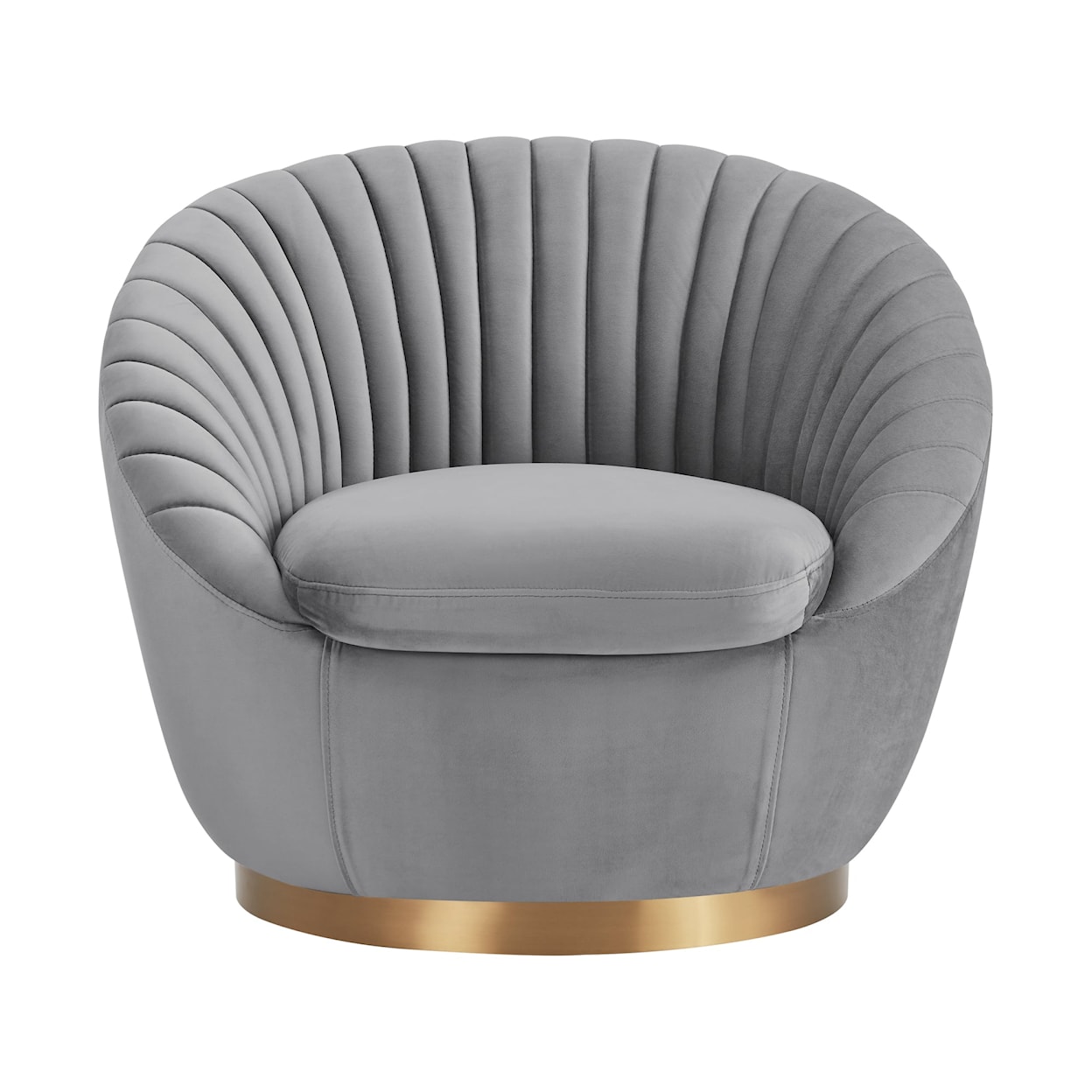 Armen Living Mitzy Swivel Chair