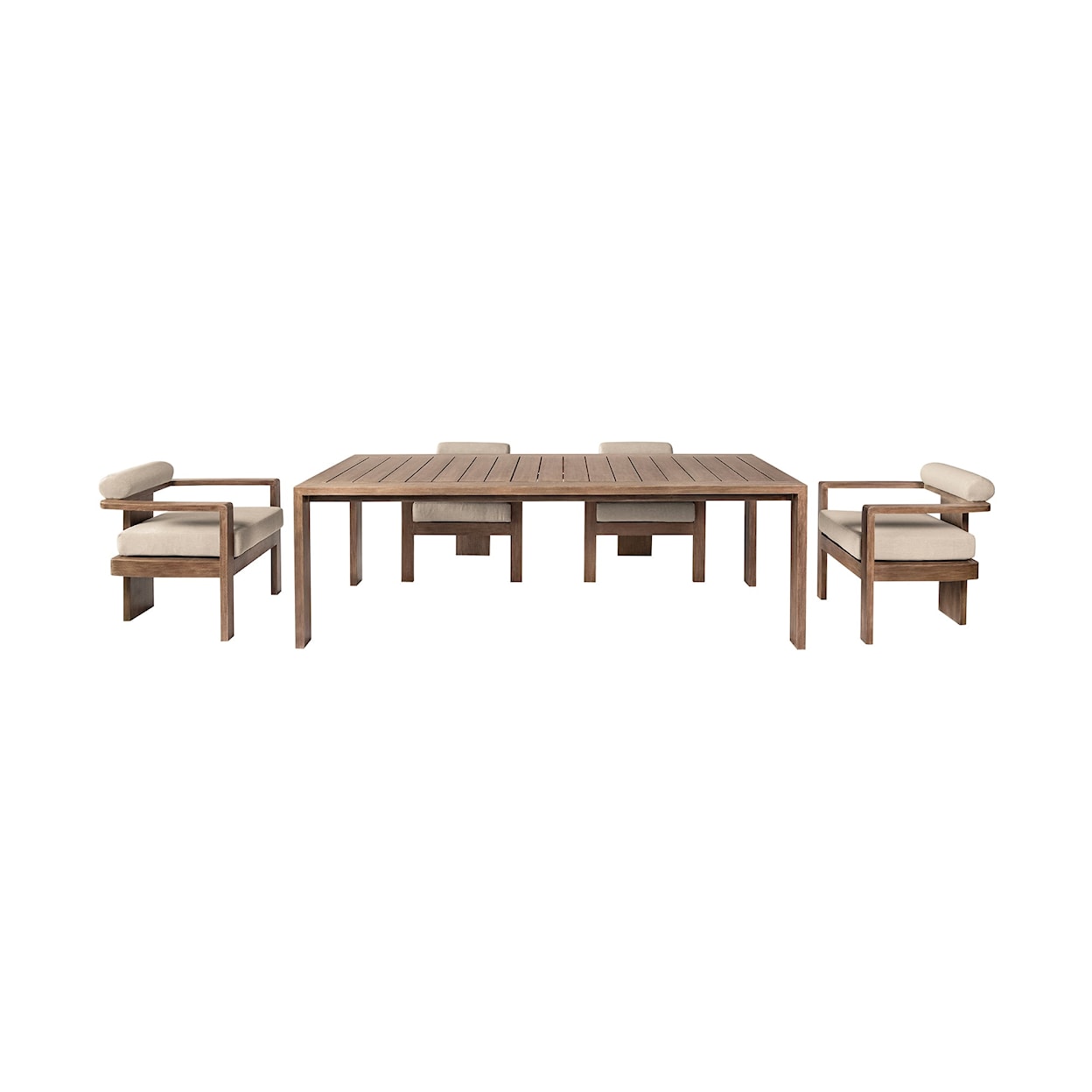 Armen Living Relic Outdoor Dining Set