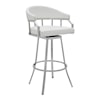 Armen Living Palmdale Swivel Bar Stool