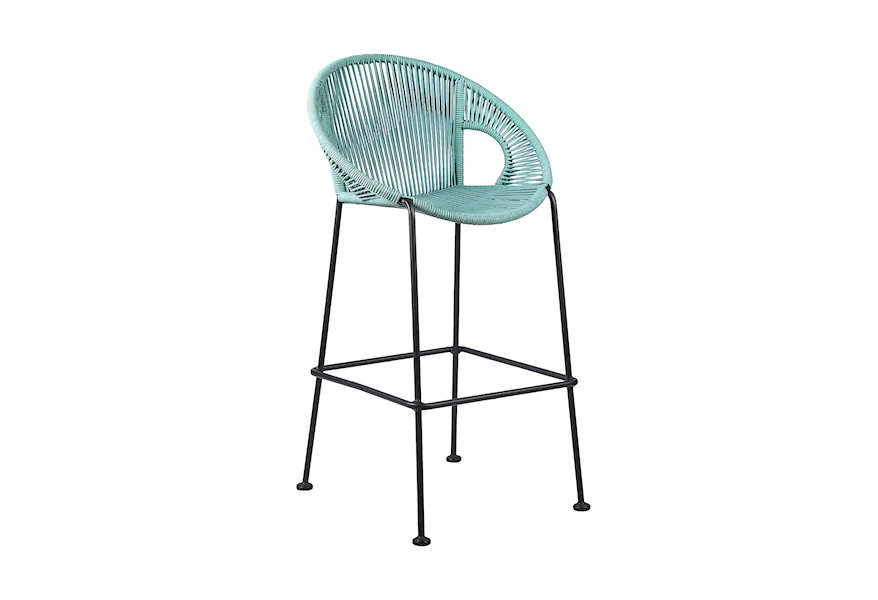 Acapulco Outdoor Barstool by Armen Living at Michael Alan Furniture & Design