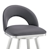 Armen Living Charlotte Gray Barstool