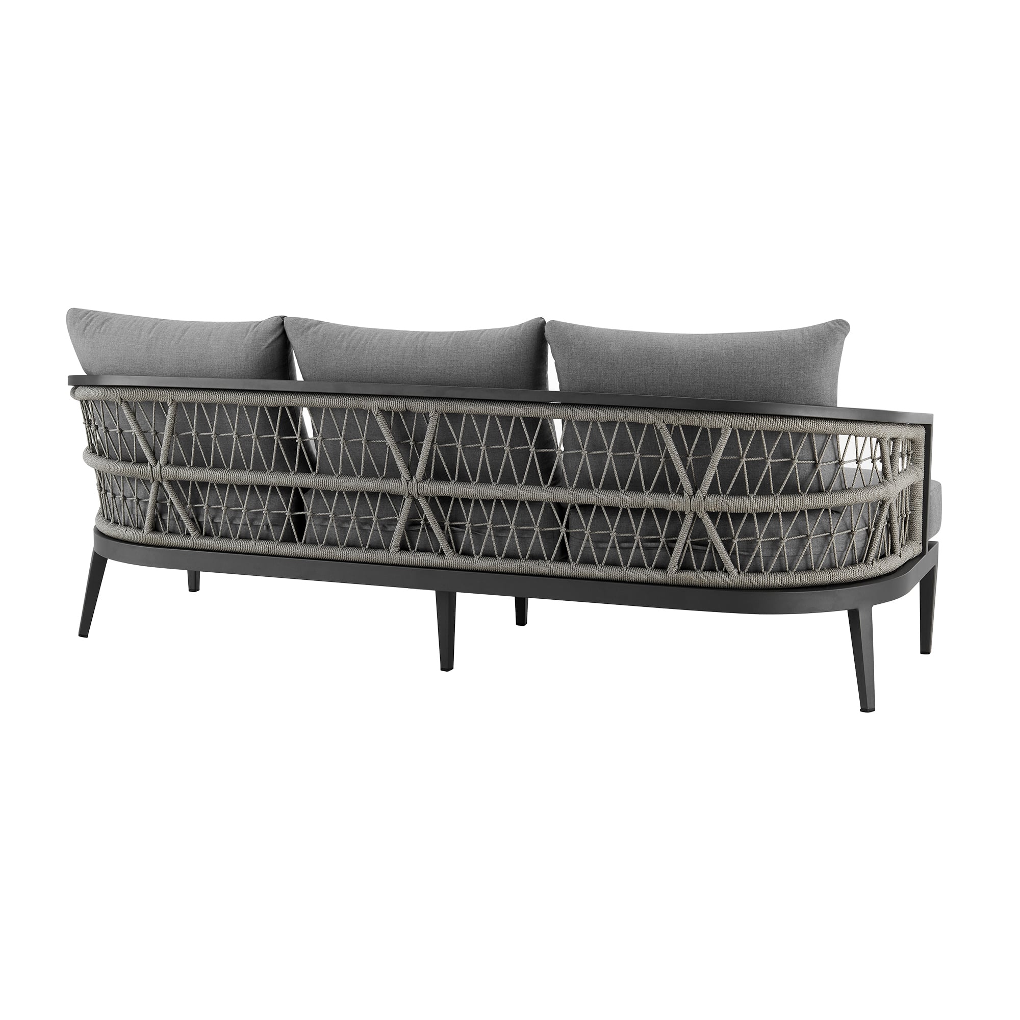 Armen Living Zella Outdoor Conversation Set