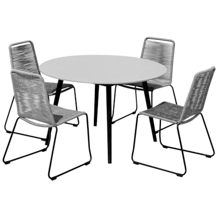 5-Piece Outdoor Dining Set