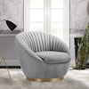 Armen Living Mitzy Swivel Chair