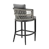 Armen Living Zella Outdoor Barstool