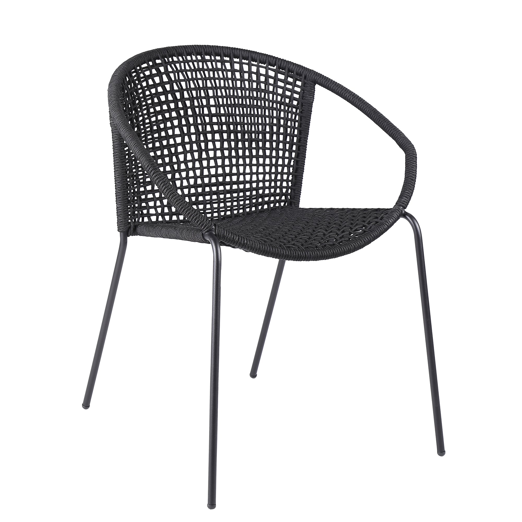Armen Living Snack Outdoor Dining Chair