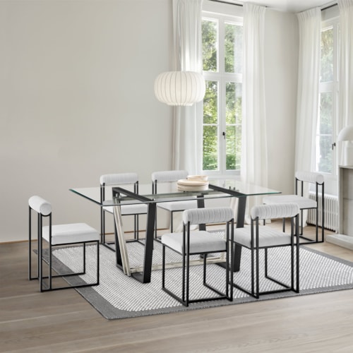 Modern 7-Piece Dining Set