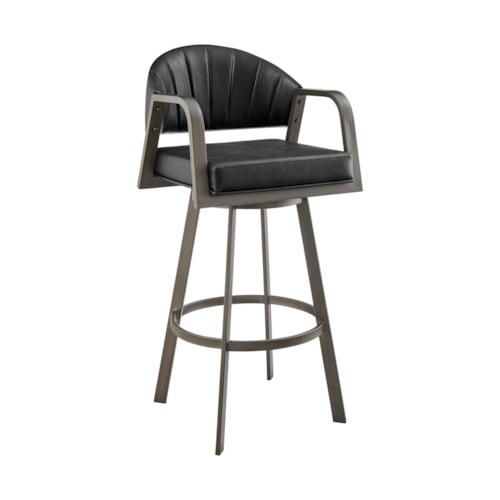 Contemporary Swivel Bar Stool