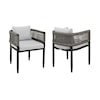 Armen Living Alegria Set of 2 Outdoor Chairs