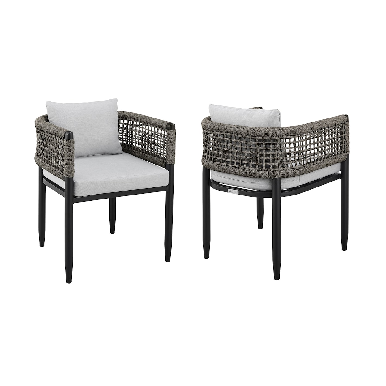 Armen Living Alegria Set of 2 Outdoor Chairs