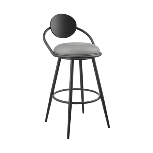 Contemporary 26" Swivel Counter Stool