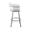 Armen Living Bronson Bar-Height Swivel Stool