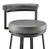 Armen Living Neura Swivel Bar Stool