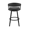 Armen Living Bronson Counter-Height Swivel Stool