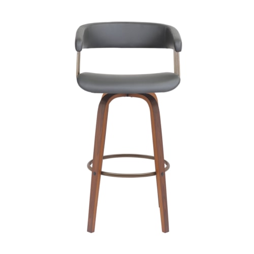 Contemporary Swivel Bar Stool
