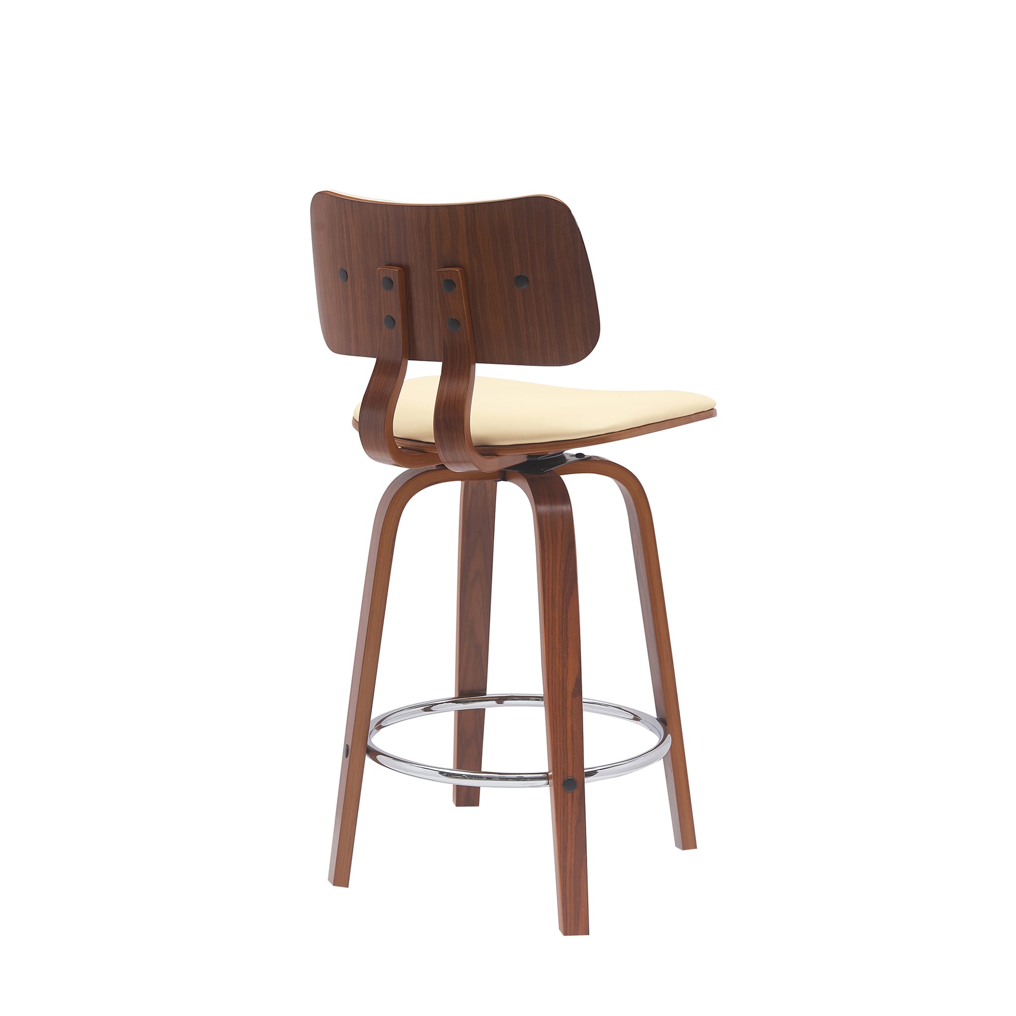 Armen Living Pico Counter-Height Swivel Stool