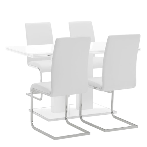 Contemporary 5-Piece Dining Set