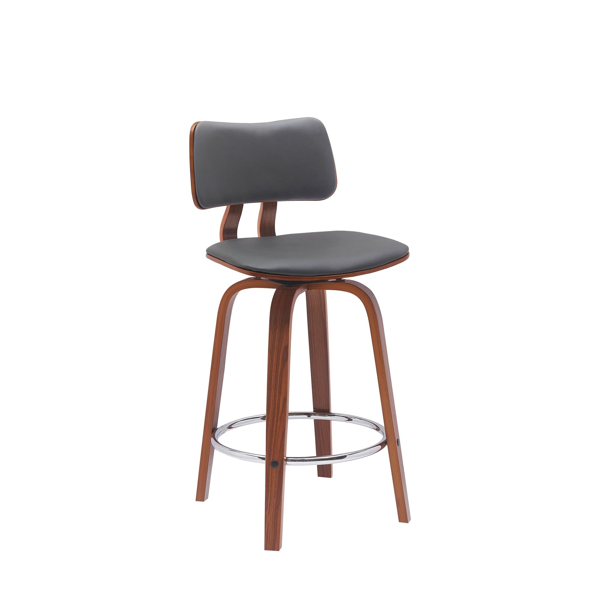 Armen Living Pico Counter-Height Swivel Stool