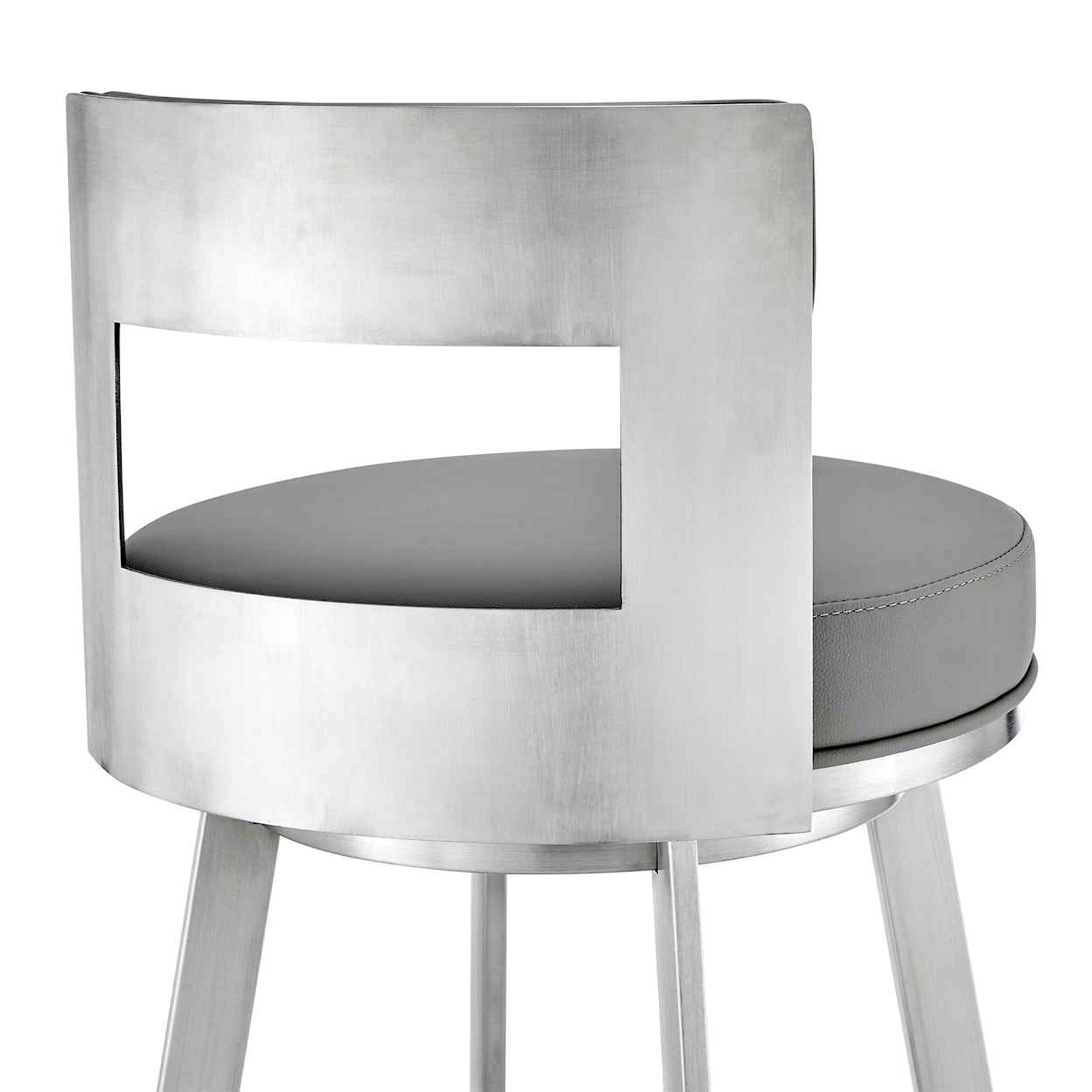 Armen Living Lynof Swivel Counter-Height Stool