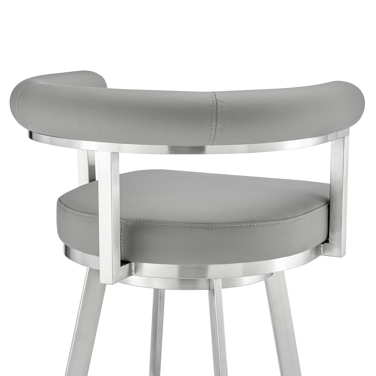 Armen Living Magnolia Swivel Counter-Height Stool