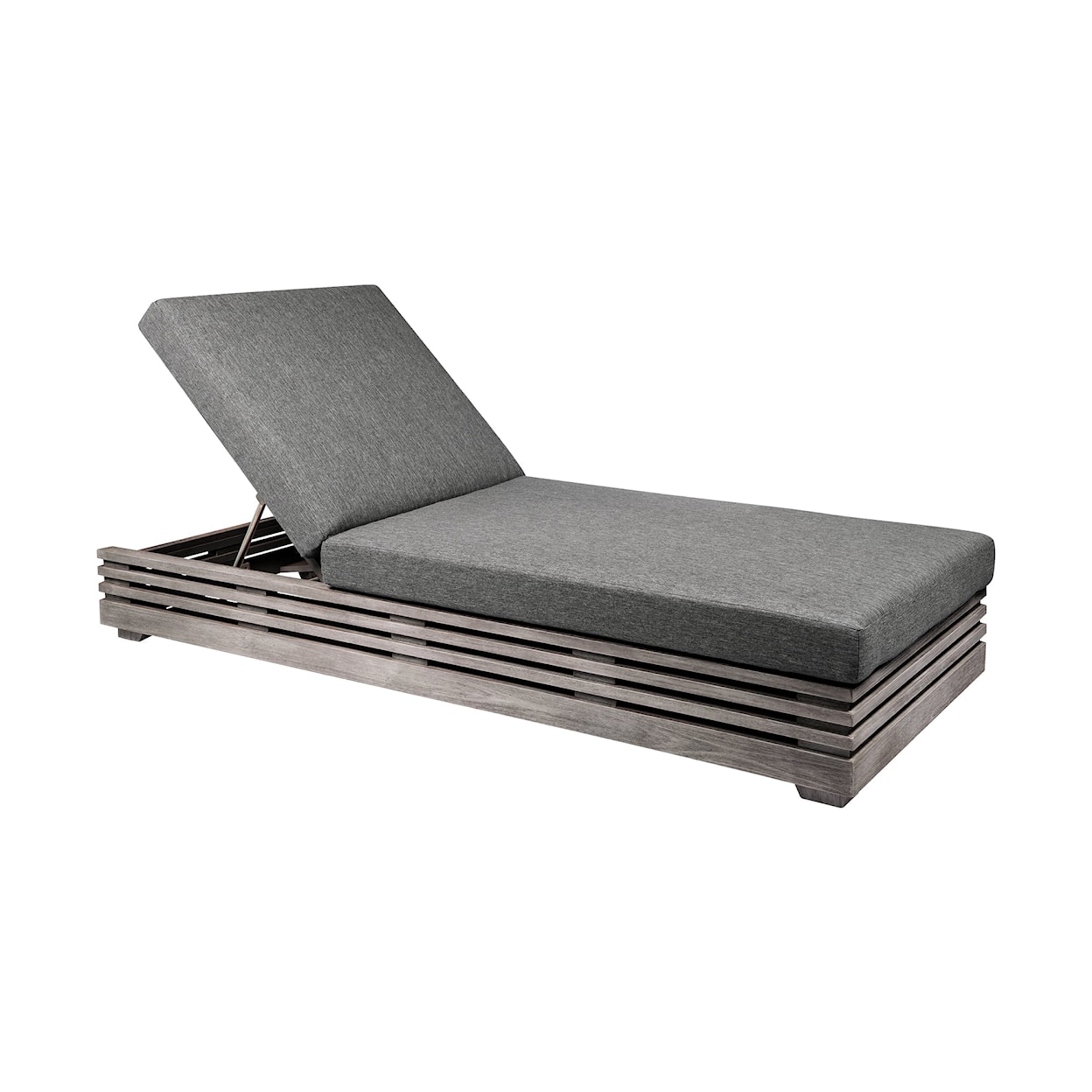 Armen Living Vivid Outdoor Chaise Lounge