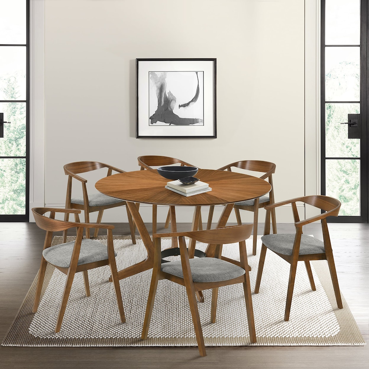 Armen Living Santana Dining Set