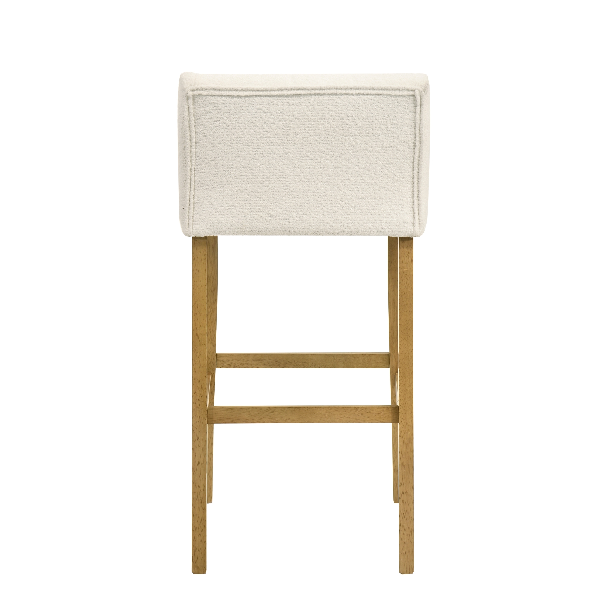 Armen Living Fauna Upholstered Barstool w/Channel Tufting