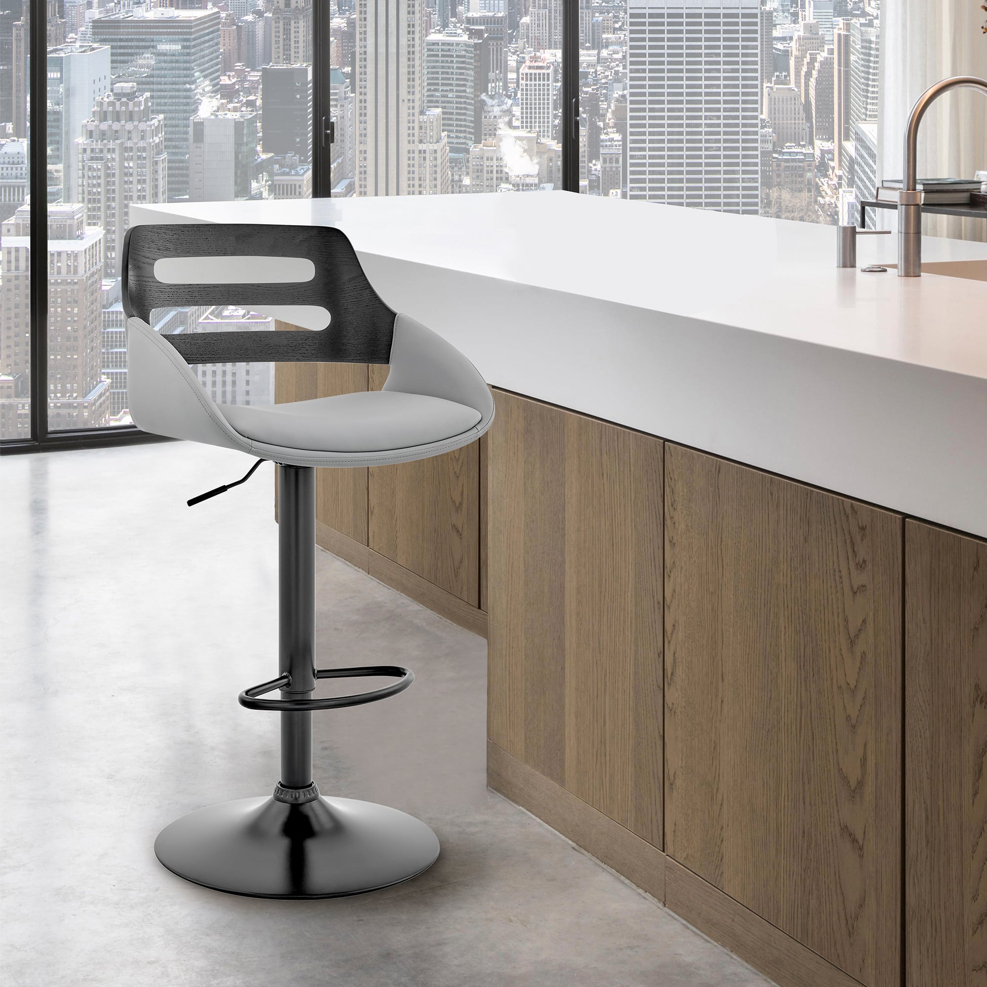 Armen Living Karter Bar Stool