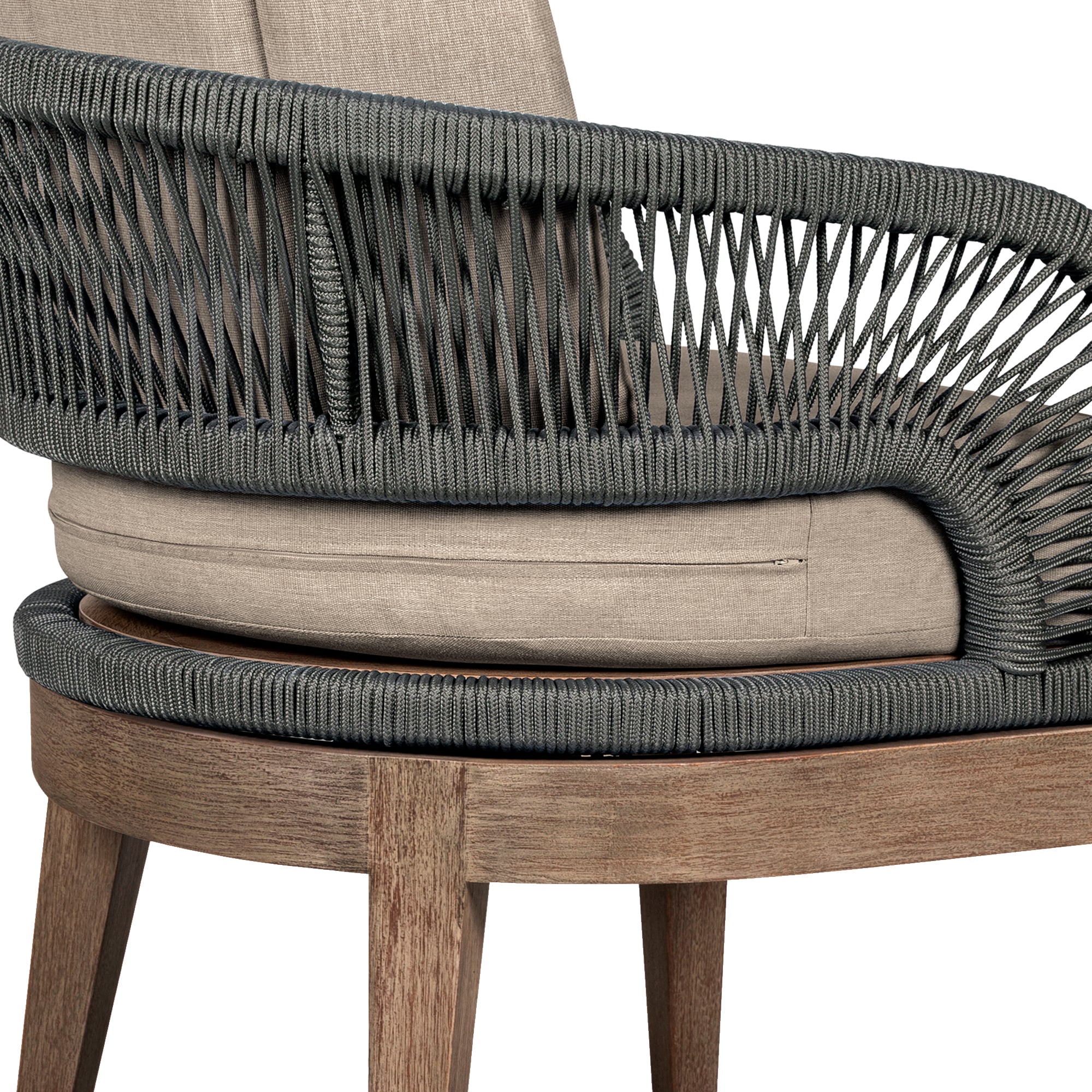 Armen Living Orbit Outdoor Dining Set