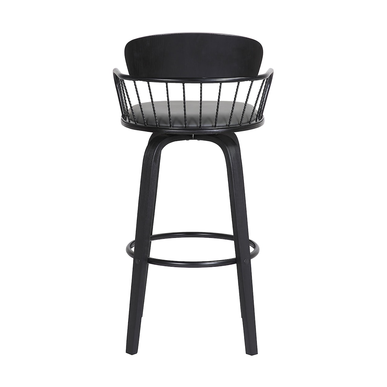 Armen Living Willow Swivel Bar Stool