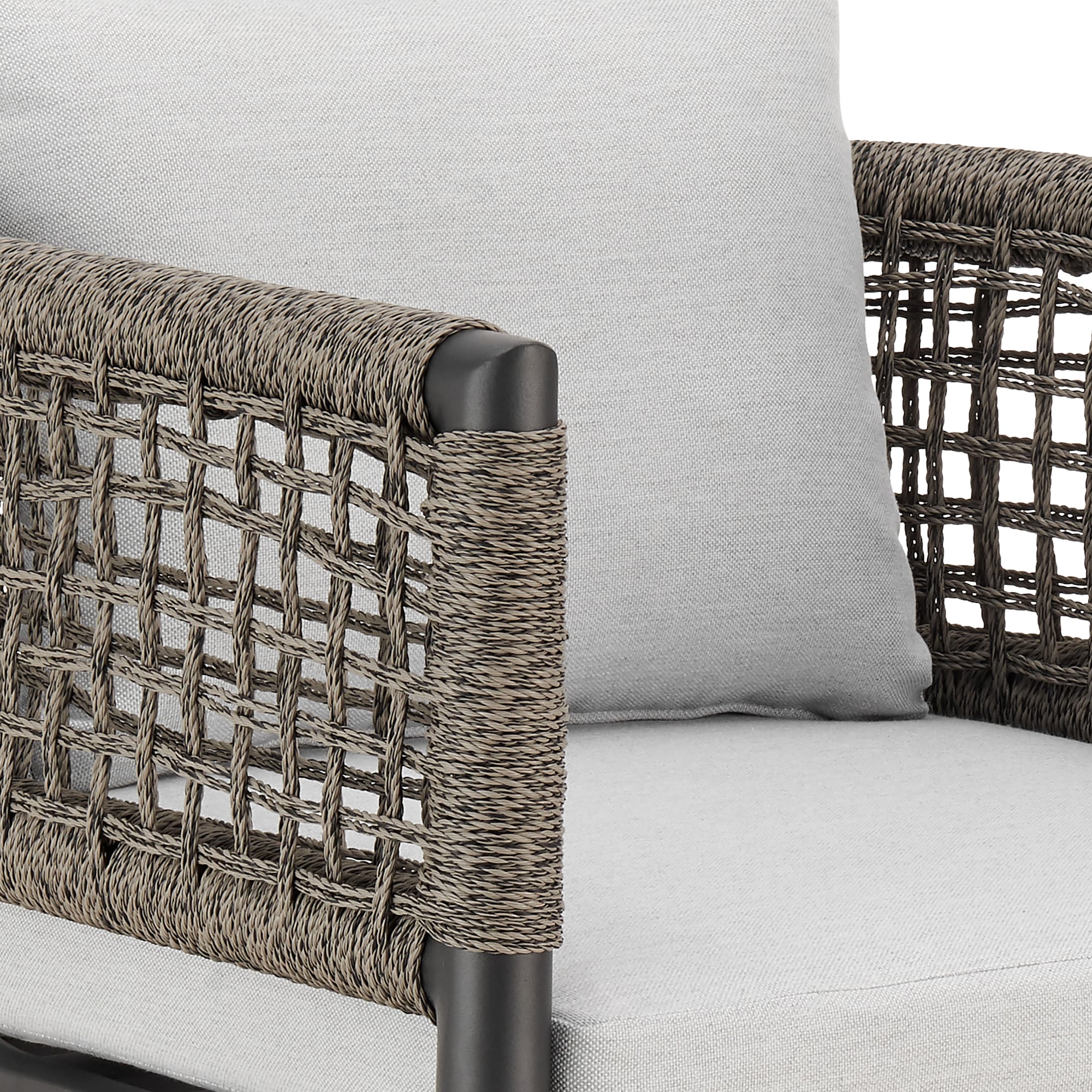 Armen Living Alegria Outdoor Swivel Barstool