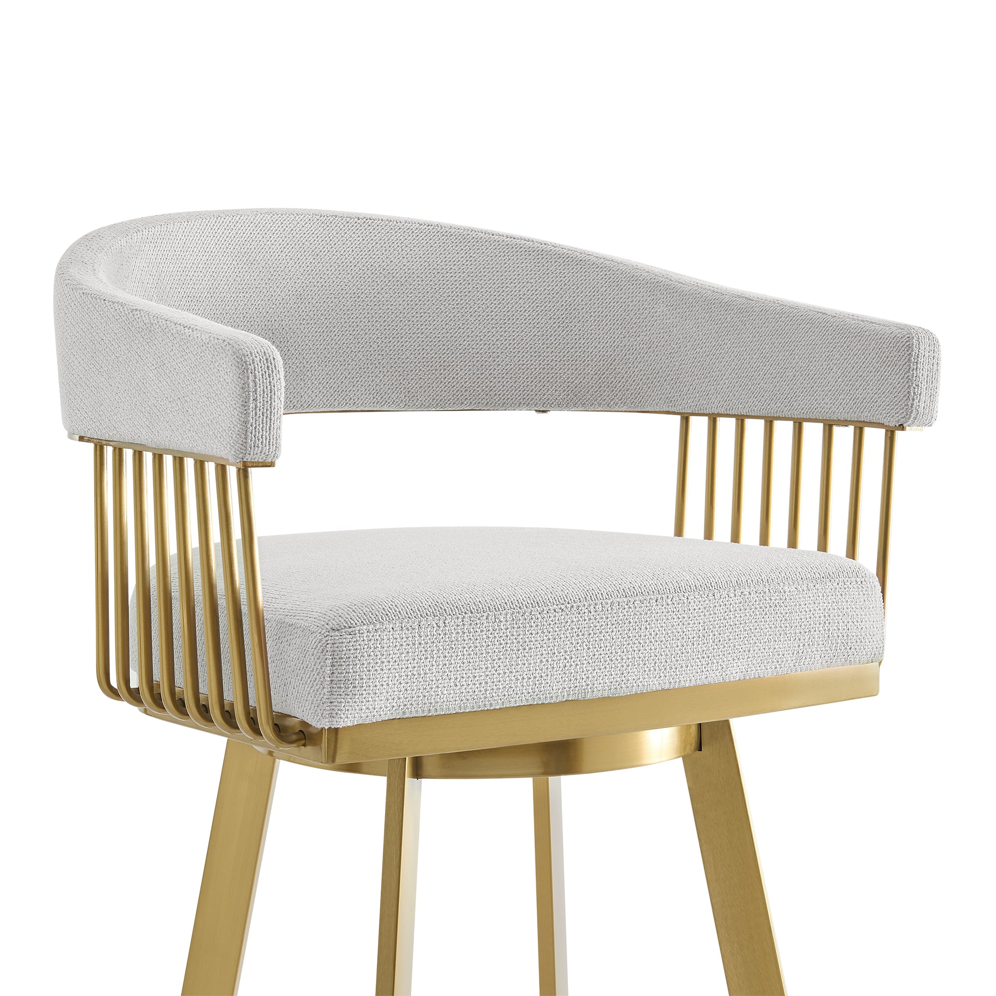 Armen Living Chelsea Counter Height Swivel Barstool