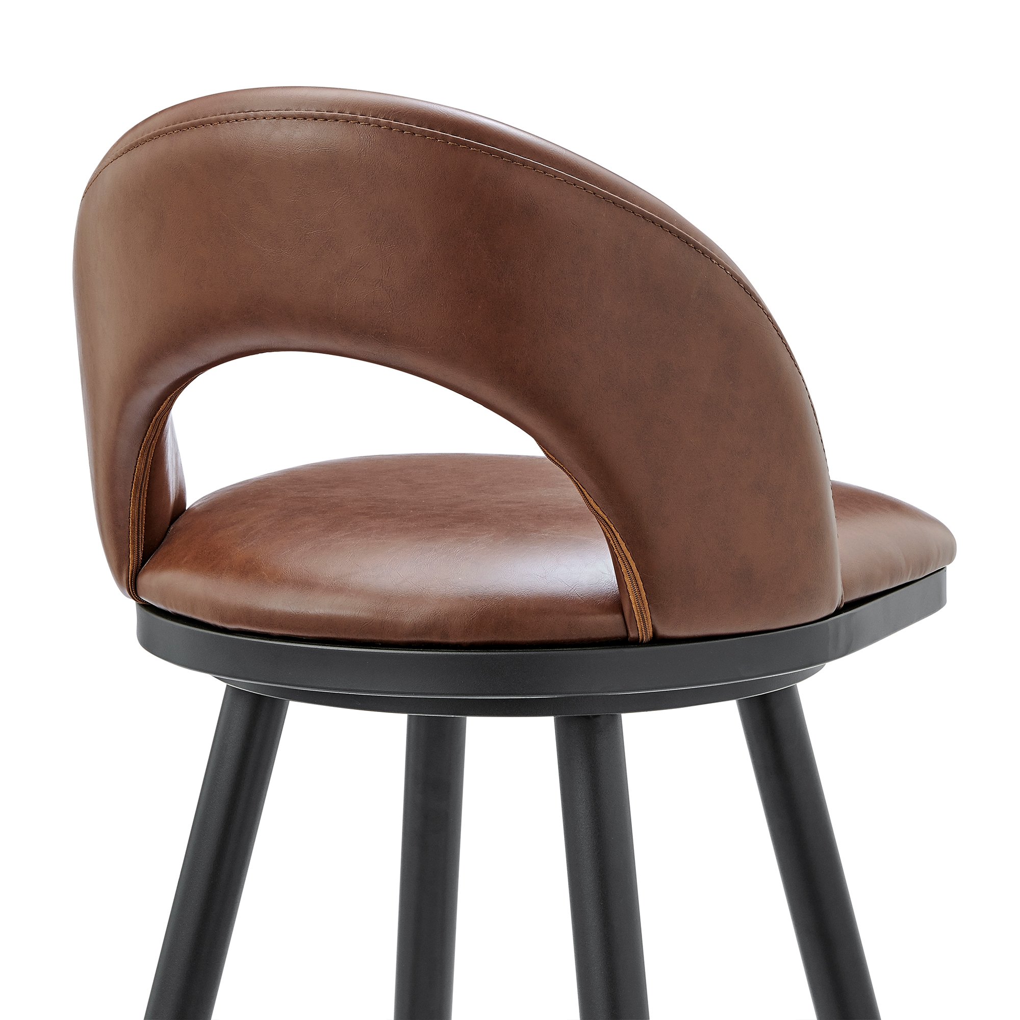 Armen Living Charlotte Swivel Counter Stool