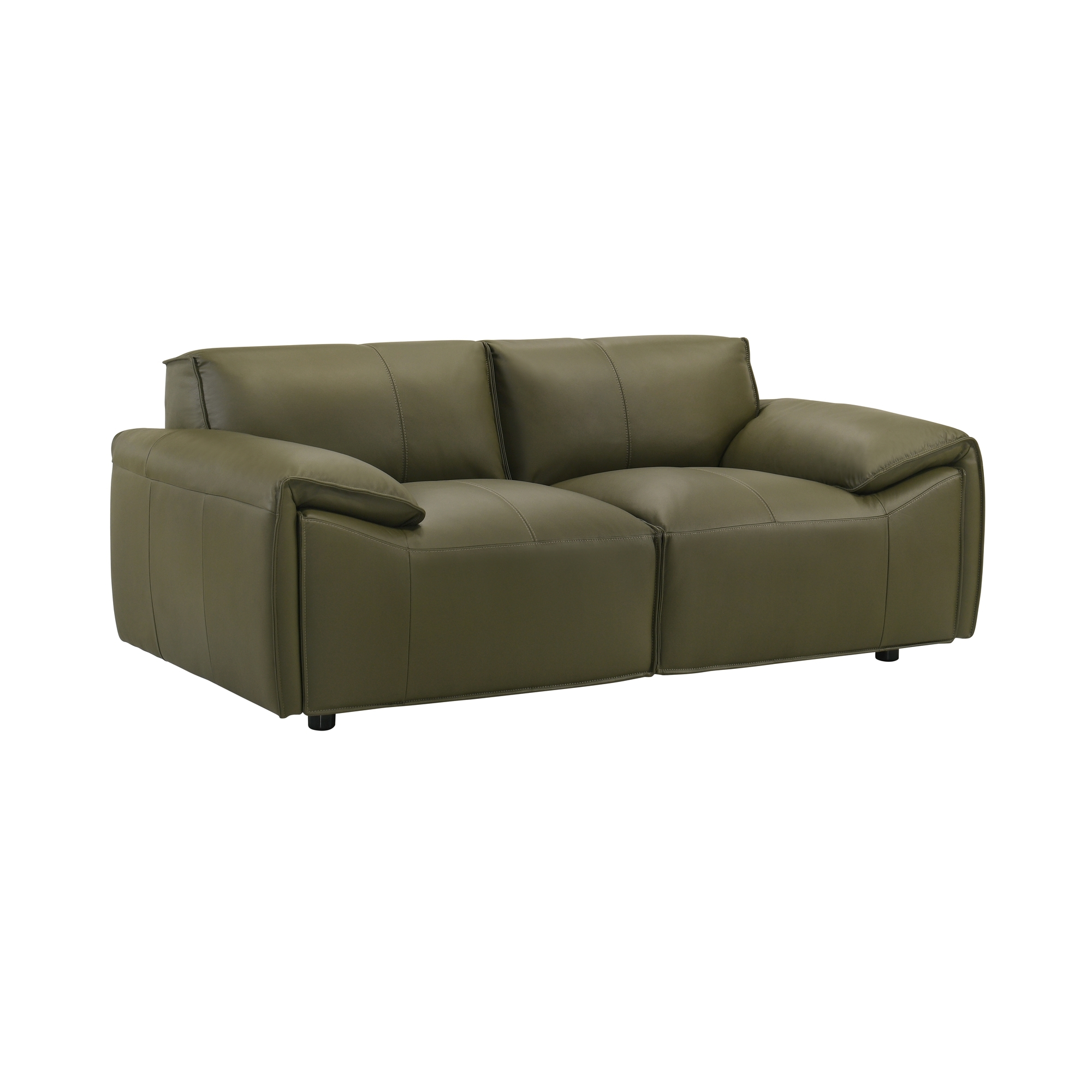 2-pc. Top-Grain Leather Living Room Set