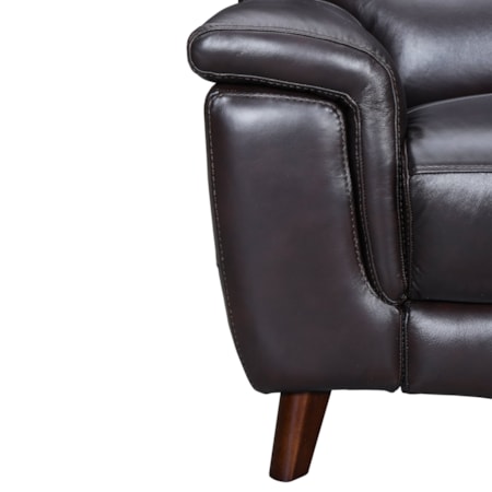 Leather 2-Cushion Sofa