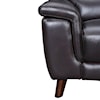 Armen Living Lizette Leather 2-Cushion Sofa