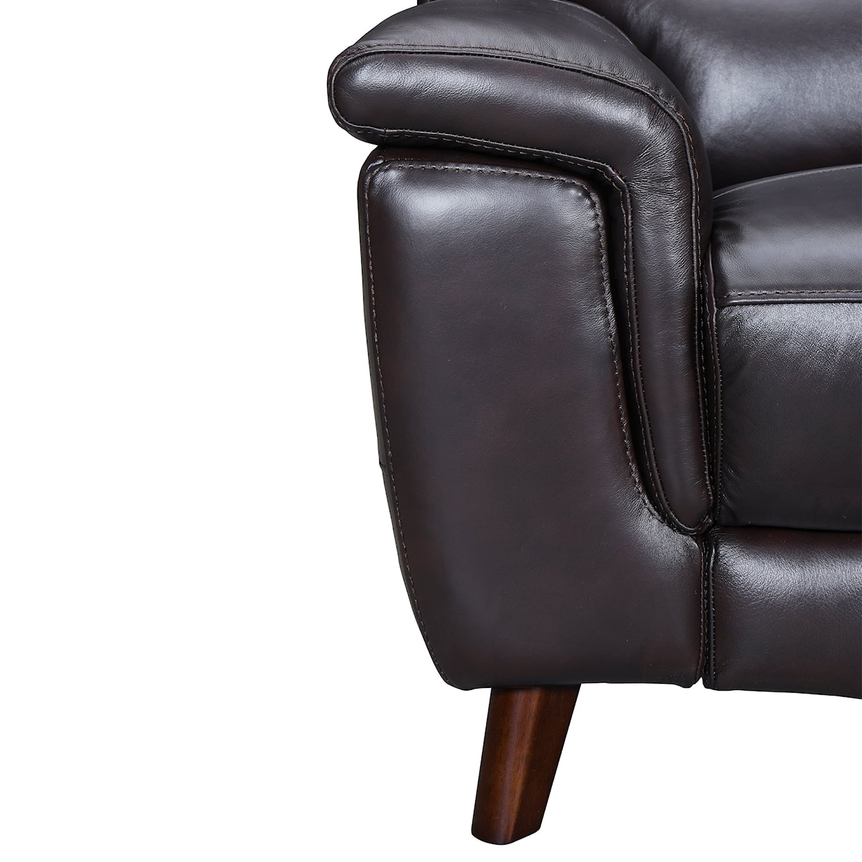 Armen Living Lizette Leather Loveseat