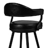 Armen Living Amador Swivel Bar Stool