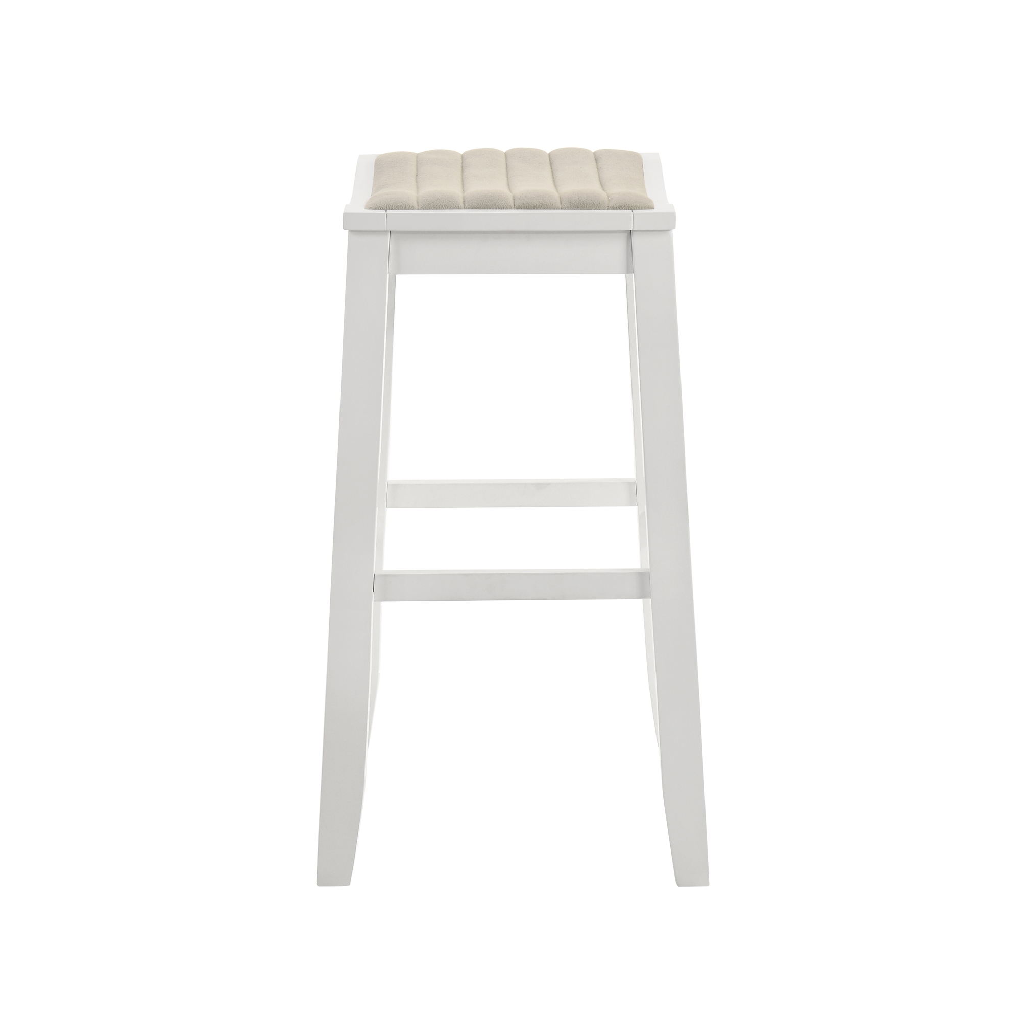 Backless Barstool w/Upholstered Seat