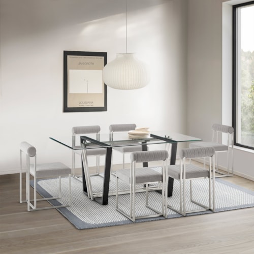 Modern 7-Piece Dining Set